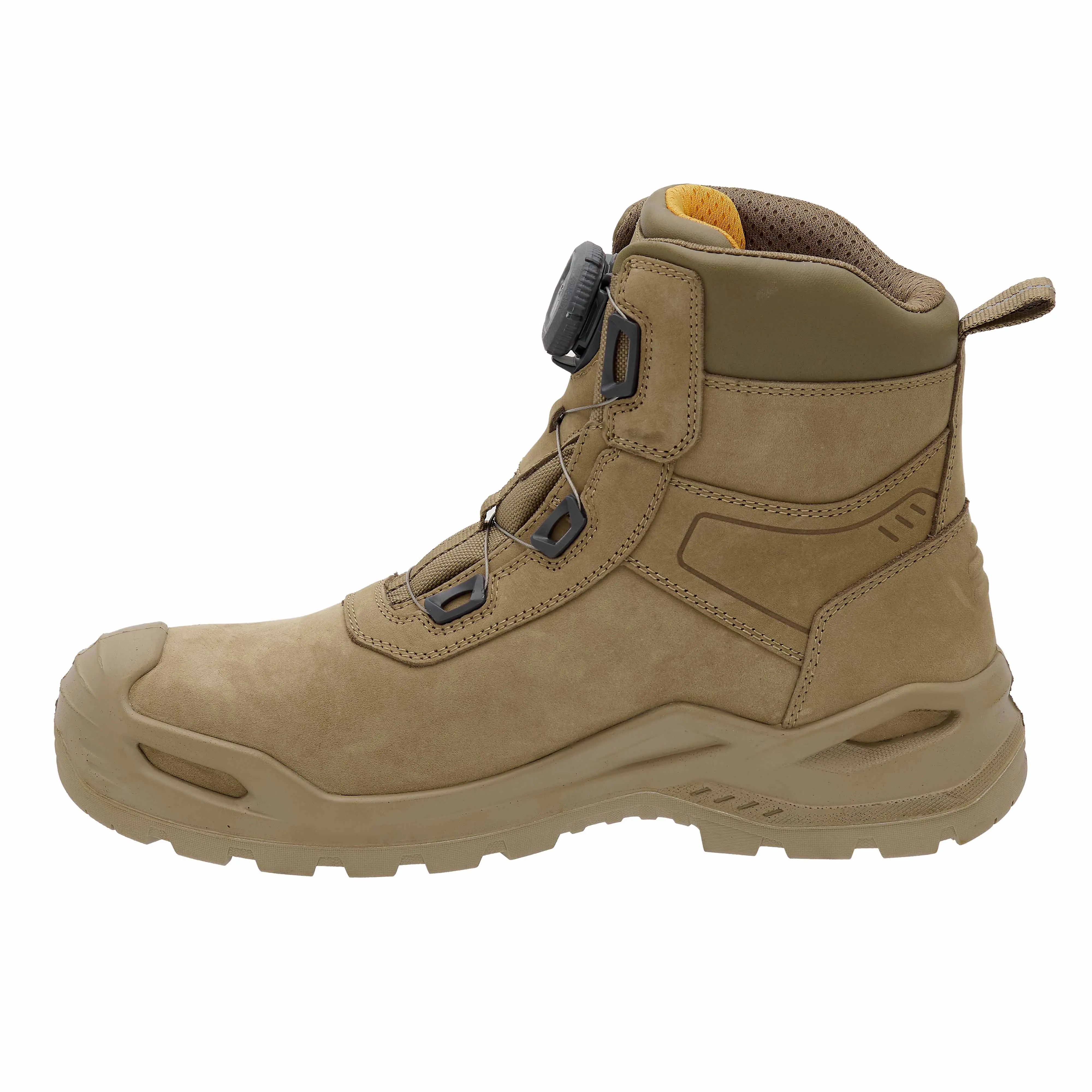 DEWALT Apex BOA® Men's Waterproof, Nubuck Leather, Composite Safety Toe Work Boot - Image 4