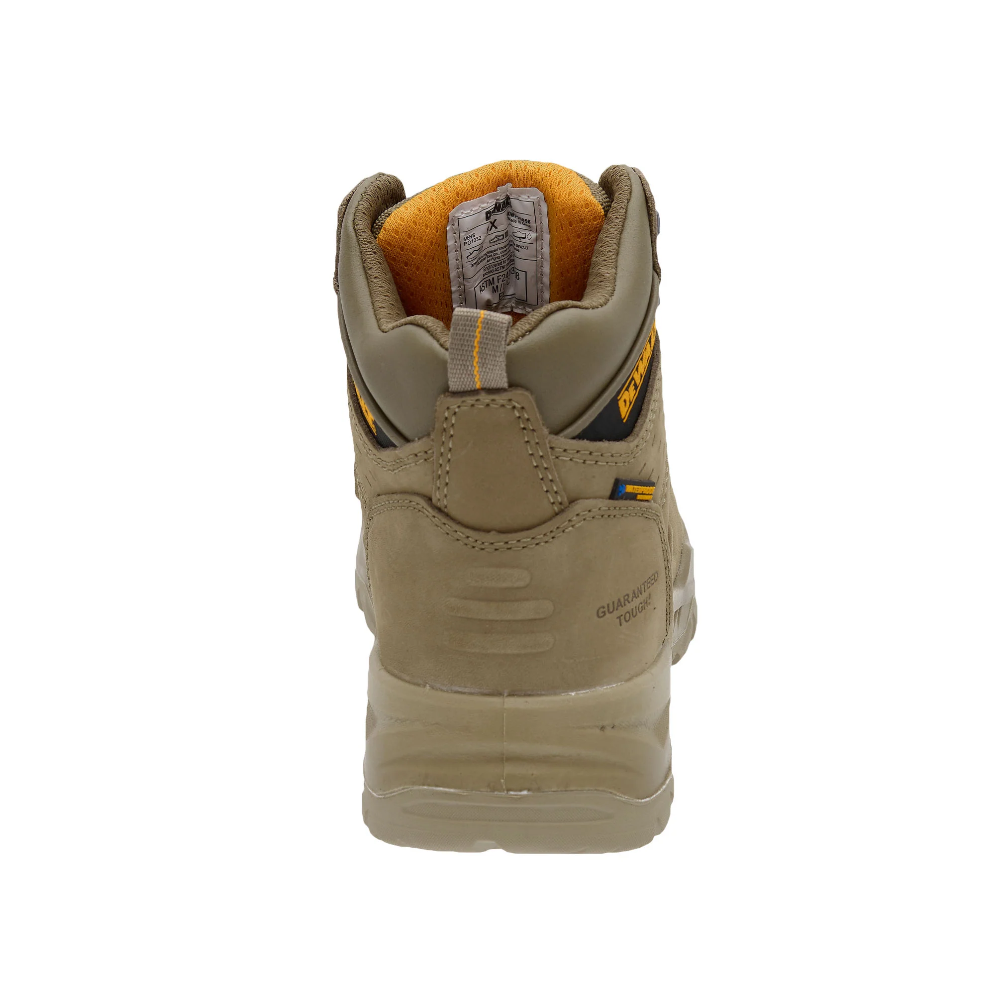 DEWALT Bowman Men's, Waterproof, Nubuck Leather, Steel Toe, Safety Work Boot - Image 5