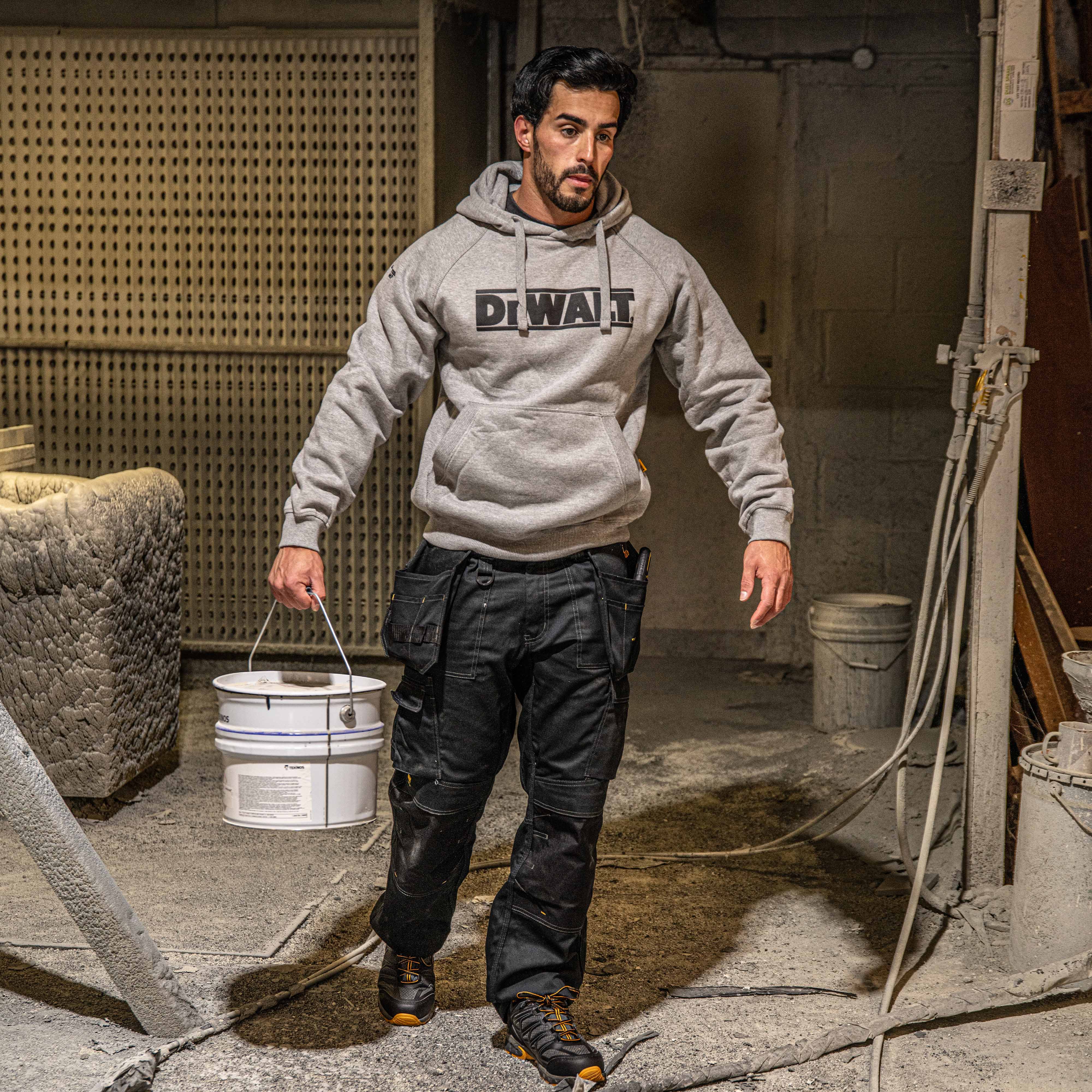DEWALT Brand Carrier Men's Cotton Poly Hoodie - Image 18