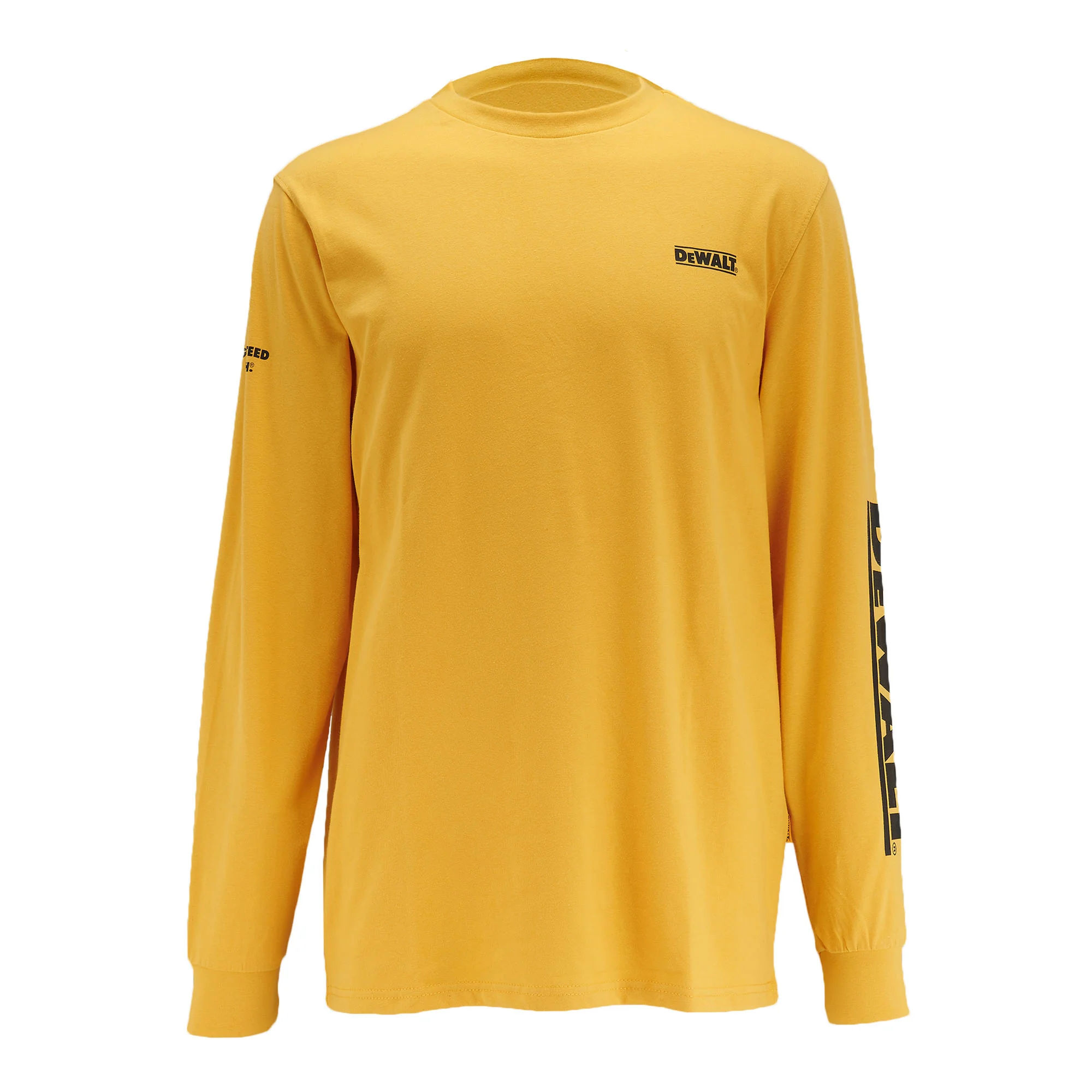 DEWALT Brand Carrier Men's Long Sleeve Cotton Poly T Shirt - Image 13