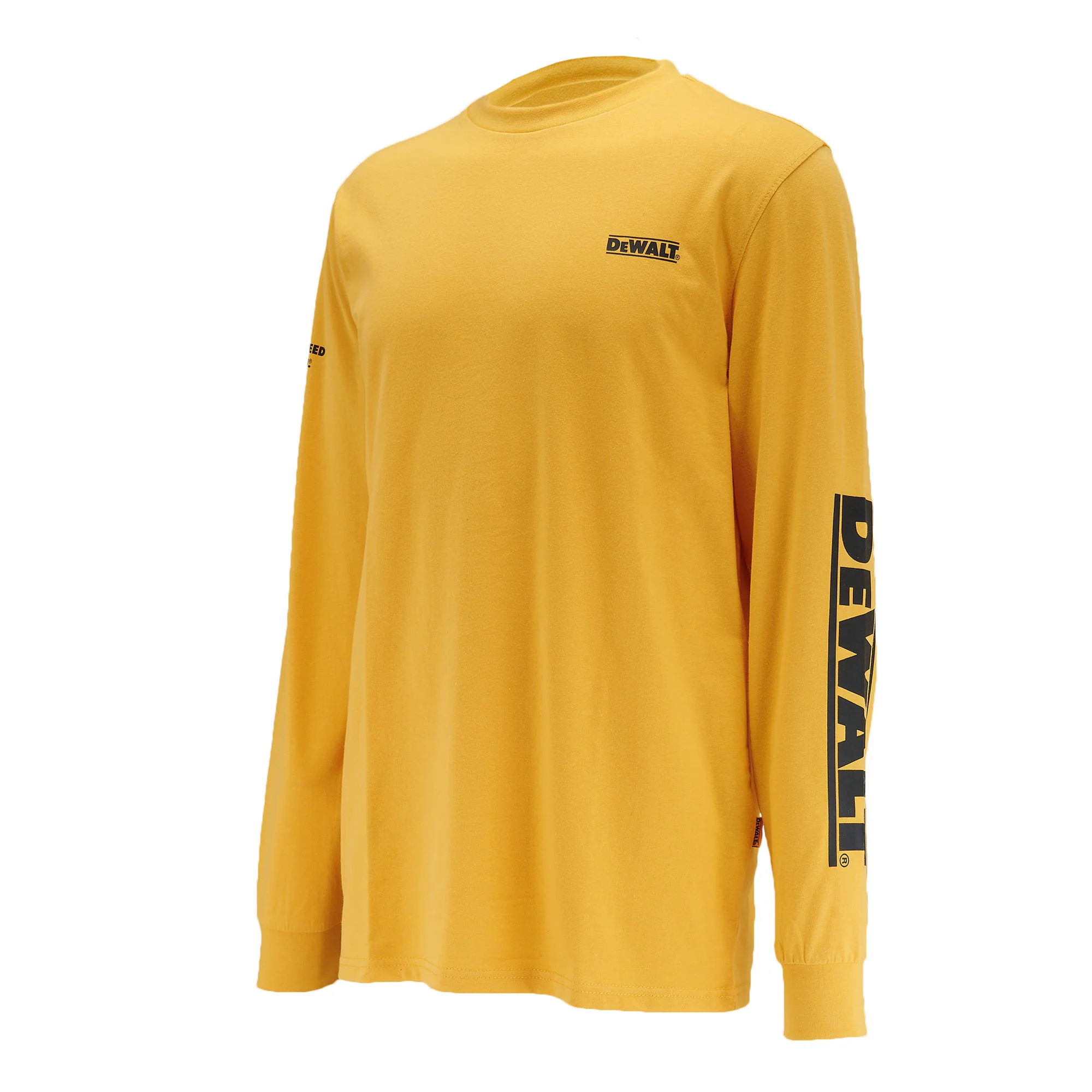 DEWALT Brand Carrier Men's Long Sleeve Cotton Poly T Shirt - Image 14