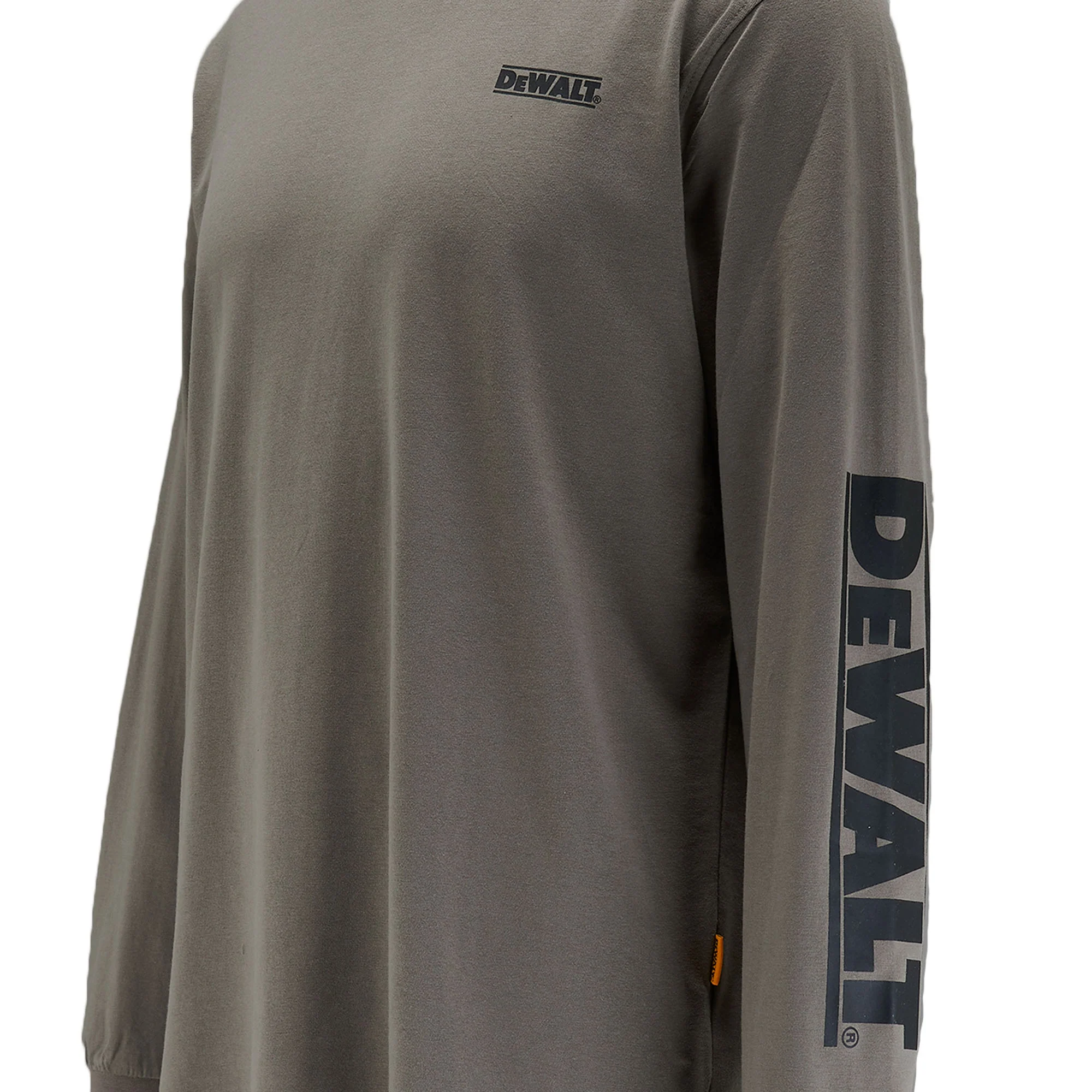 DEWALT Brand Carrier Men's Long Sleeve Cotton Poly T Shirt - Image 8