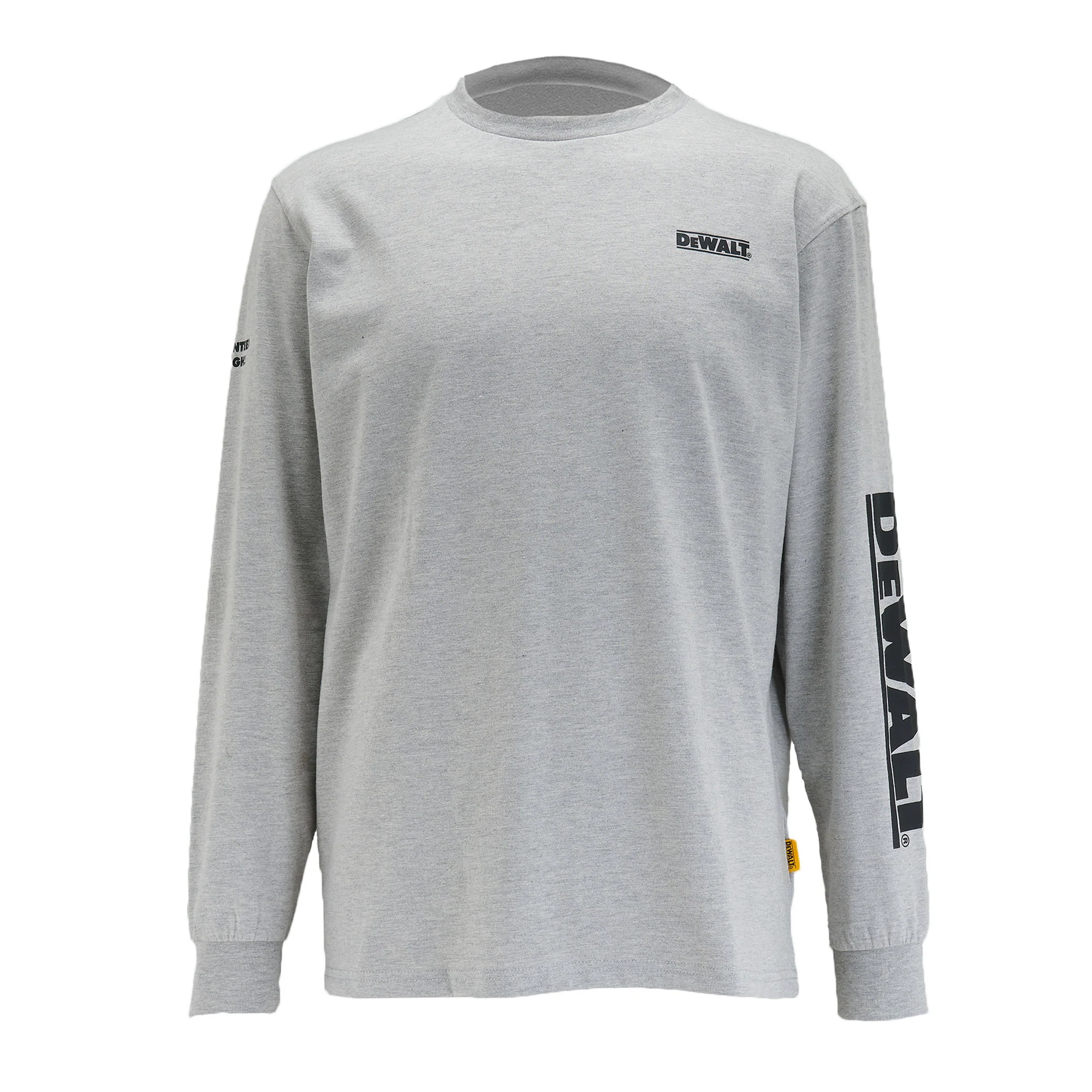 DEWALT Brand Carrier Men's Long Sleeve Cotton Poly T Shirt - Image 9