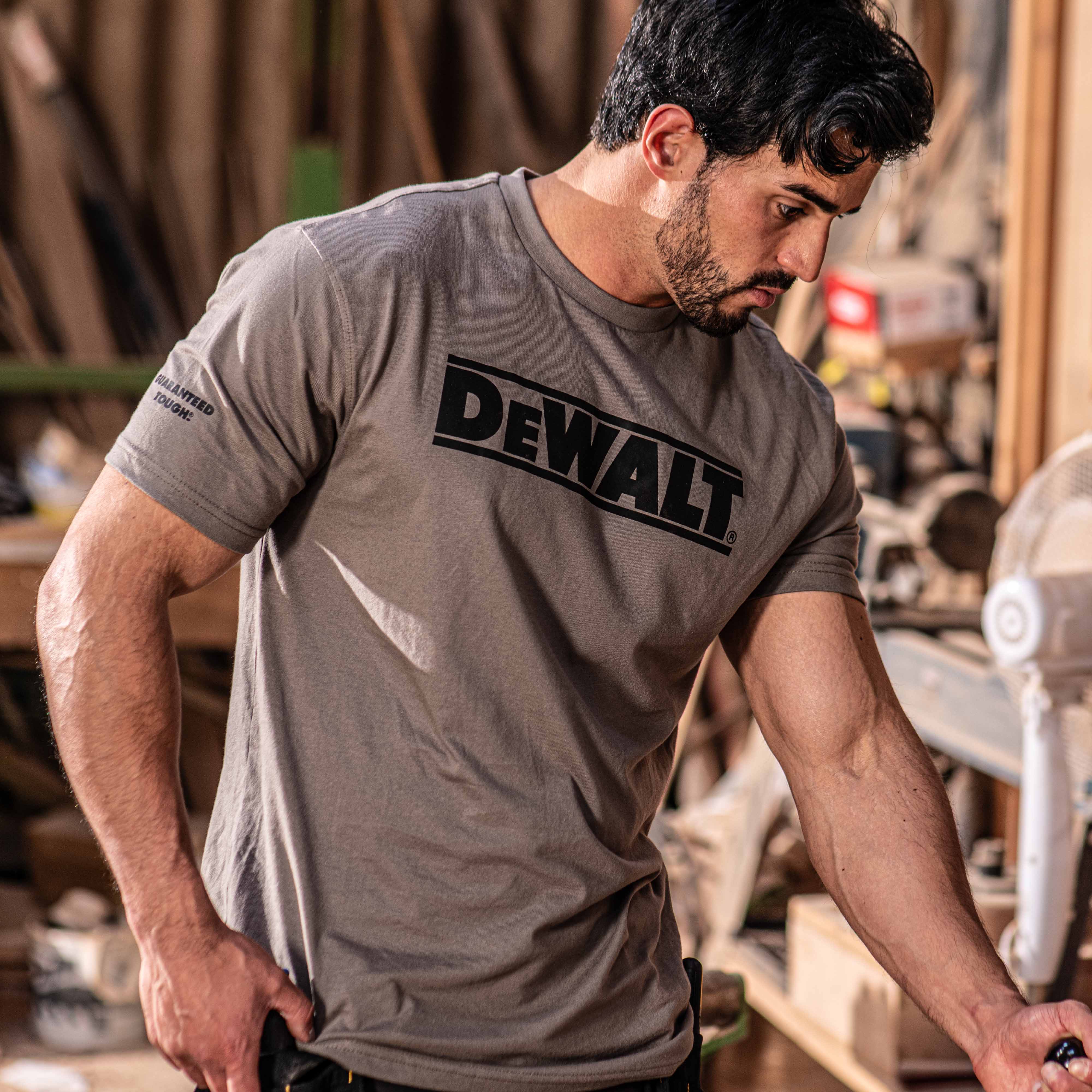 DEWALT Brand Carrier Men's Short Sleeve T-Shirt - Image 6