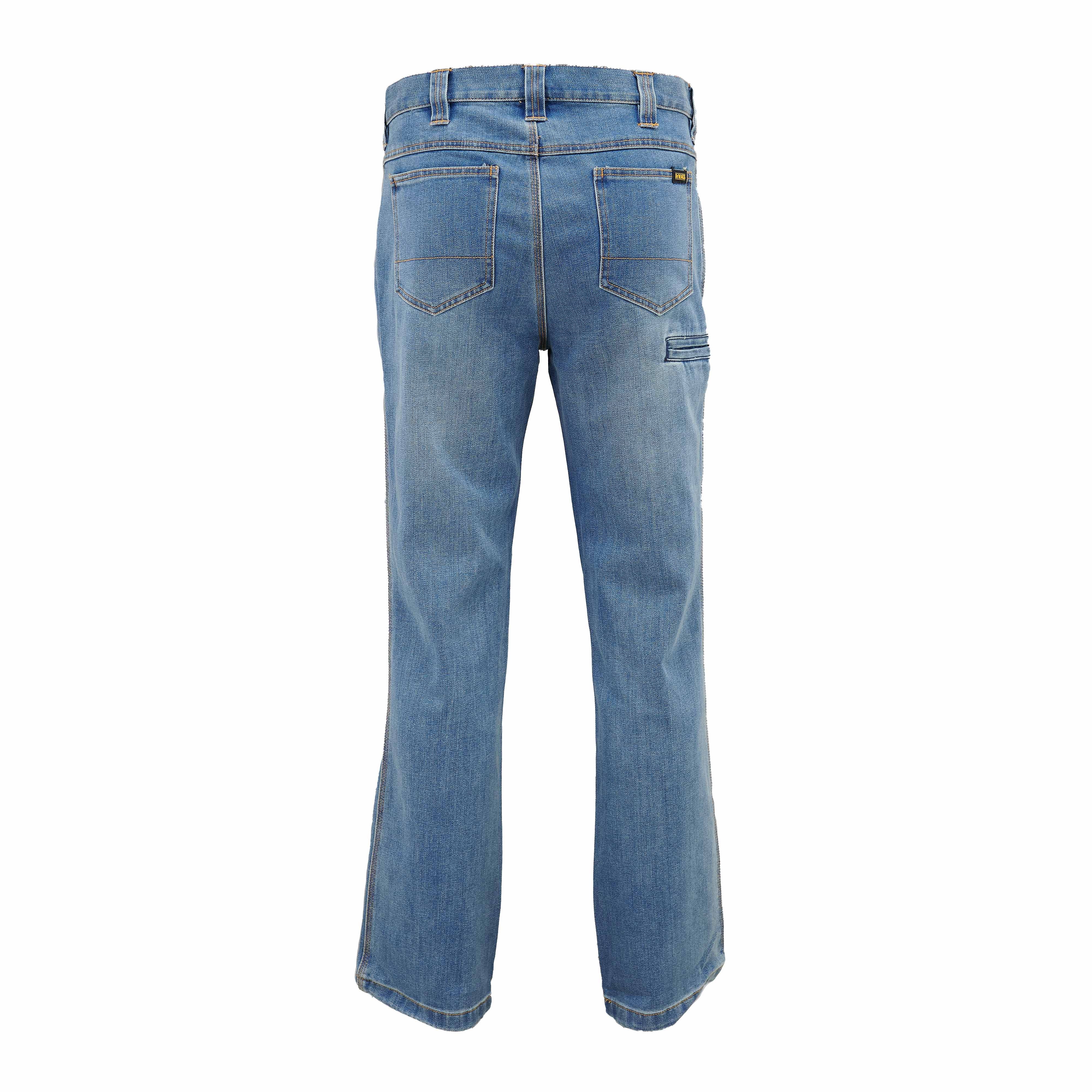 DEWALT Grayling Men's Stretch, Boot Cut, Denim Work Pants - Image 13