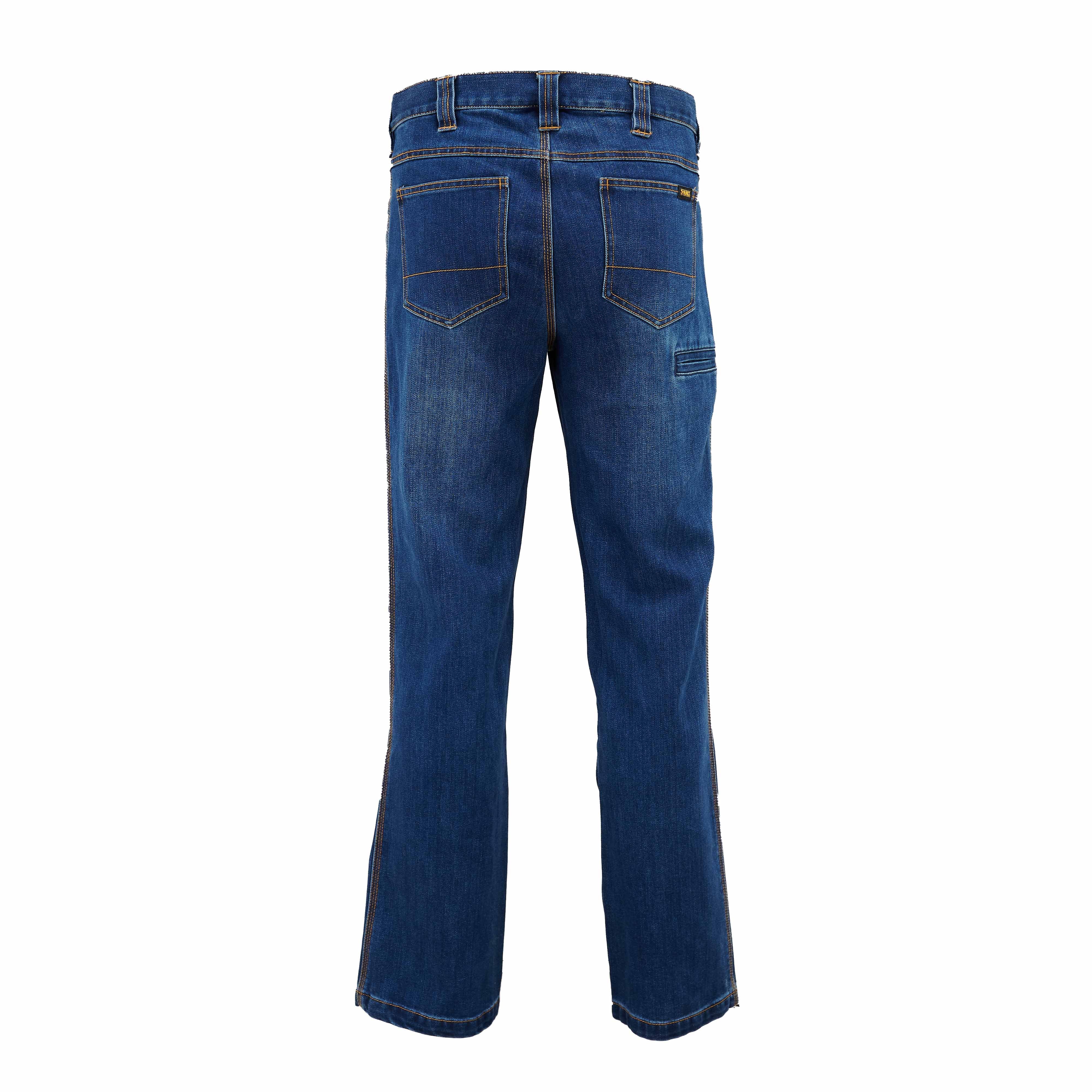 DEWALT Grayling Men's Stretch, Boot Cut, Denim Work Pants - Image 3