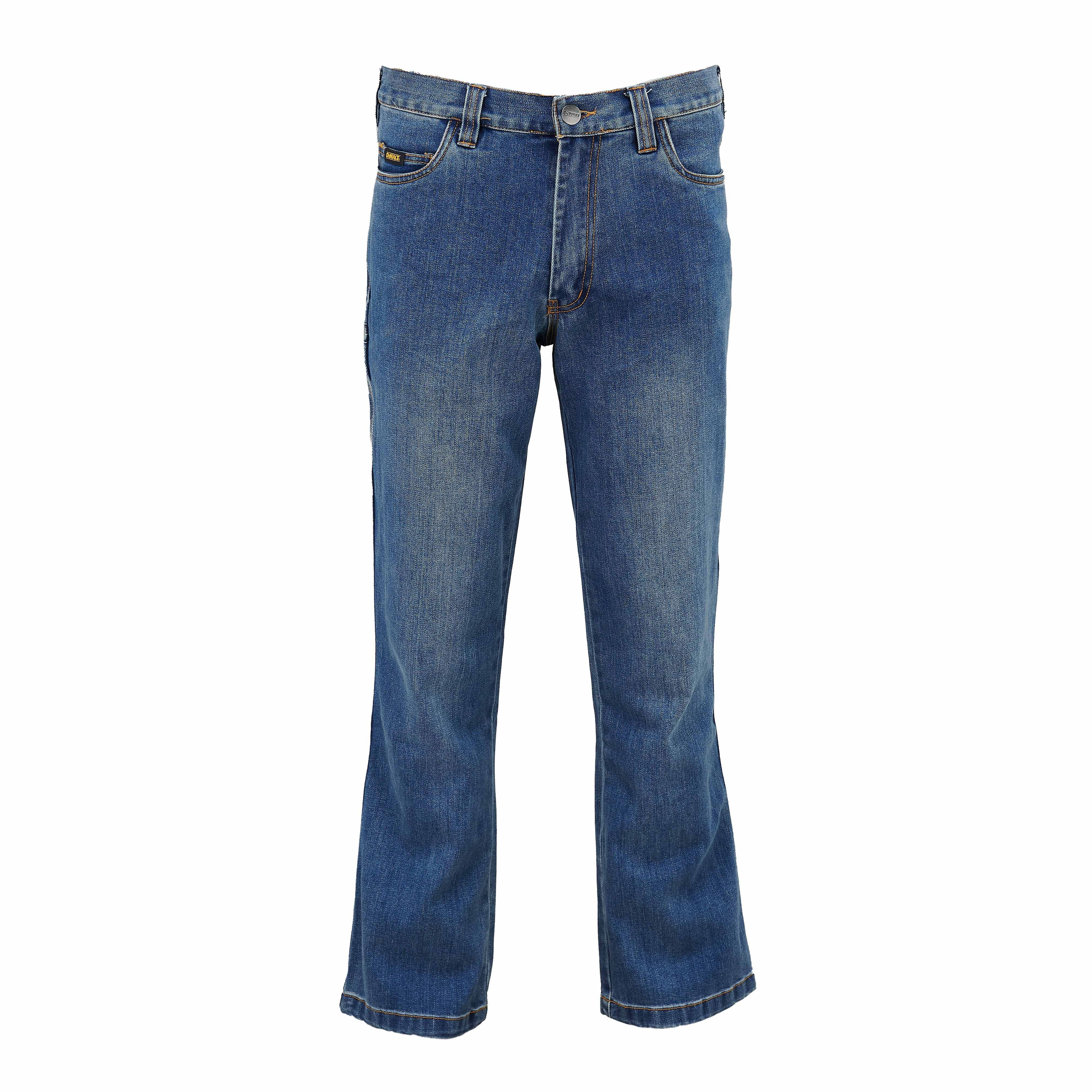 DEWALT Grayling Men's Stretch, Boot Cut, Denim Work Pants - Image 6