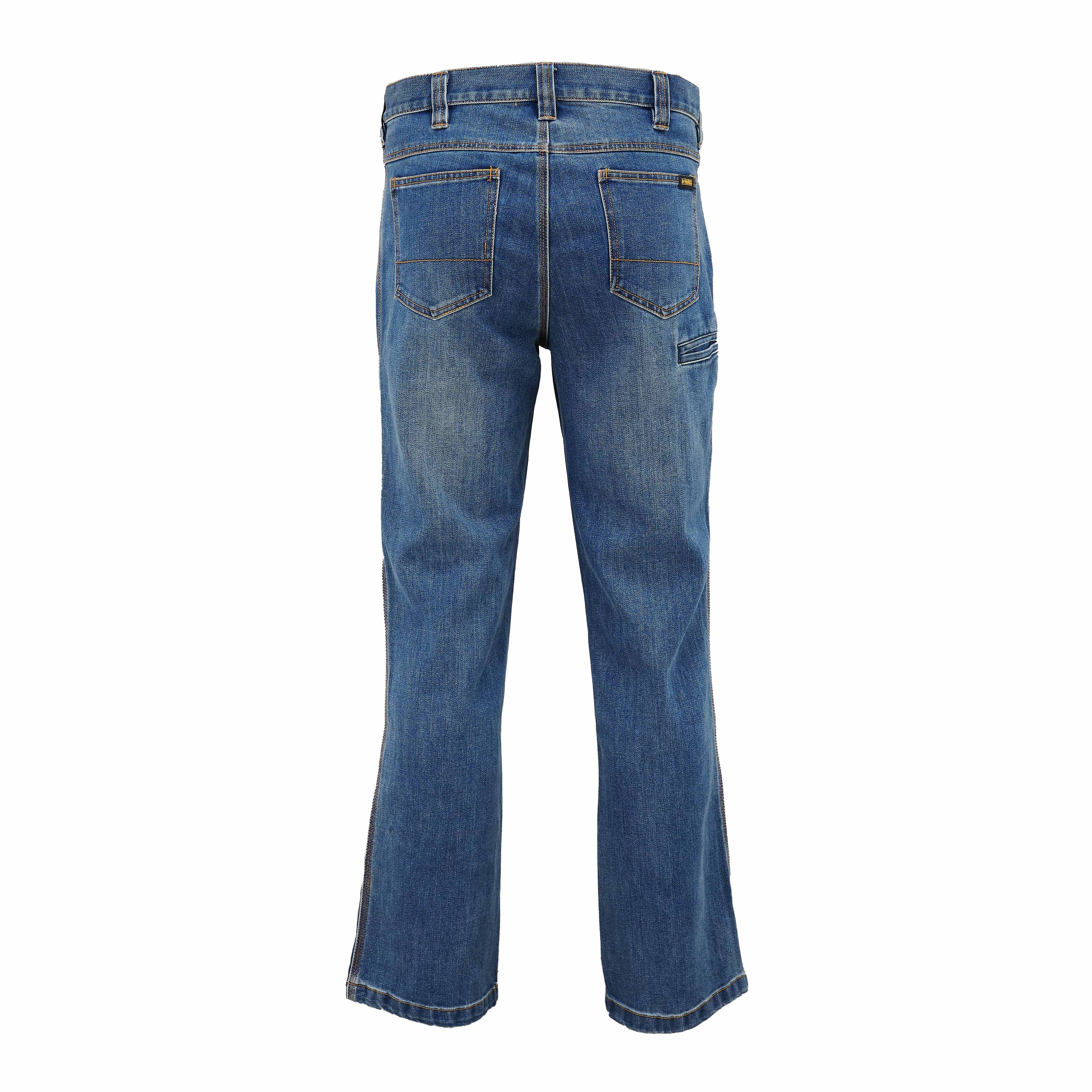 DEWALT Grayling Men's Stretch, Boot Cut, Denim Work Pants - Image 8