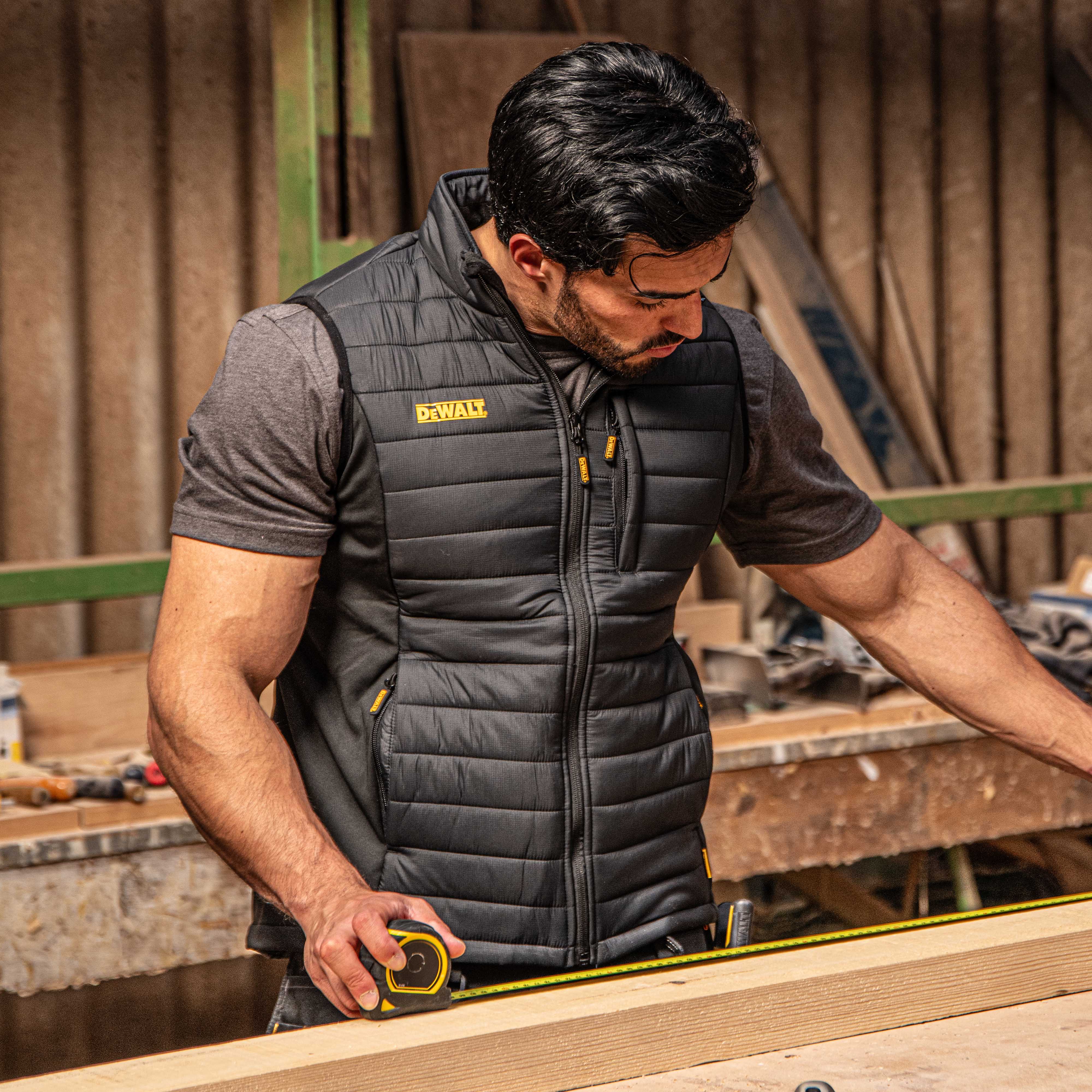 DEWALT Hybrid Men's Fleece Vest - Image 5