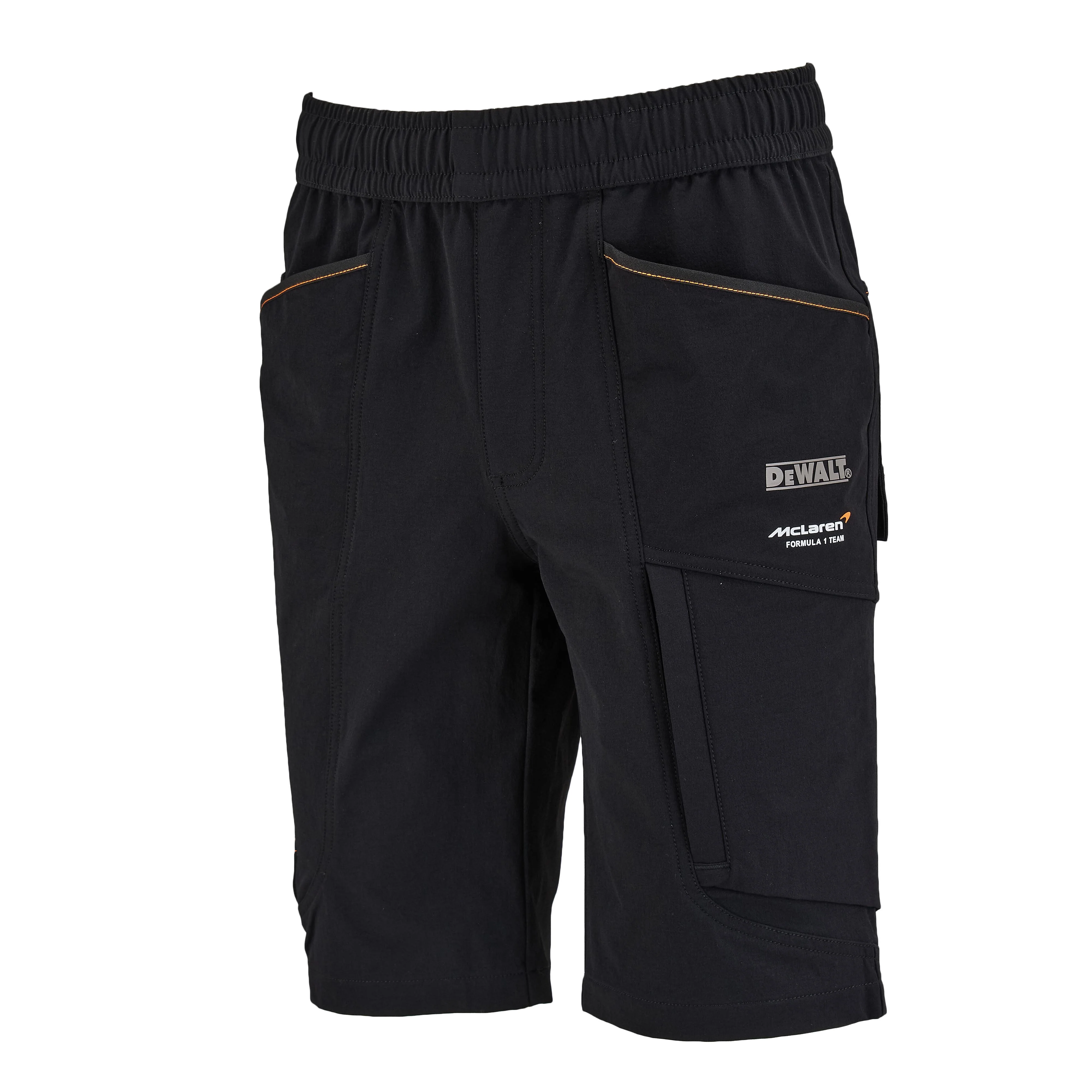 DEWALT x McLaren F1 Team Temple Men's Limited Edition Stretch, Water Resistant, Slim Fit Work Shorts - Image 3