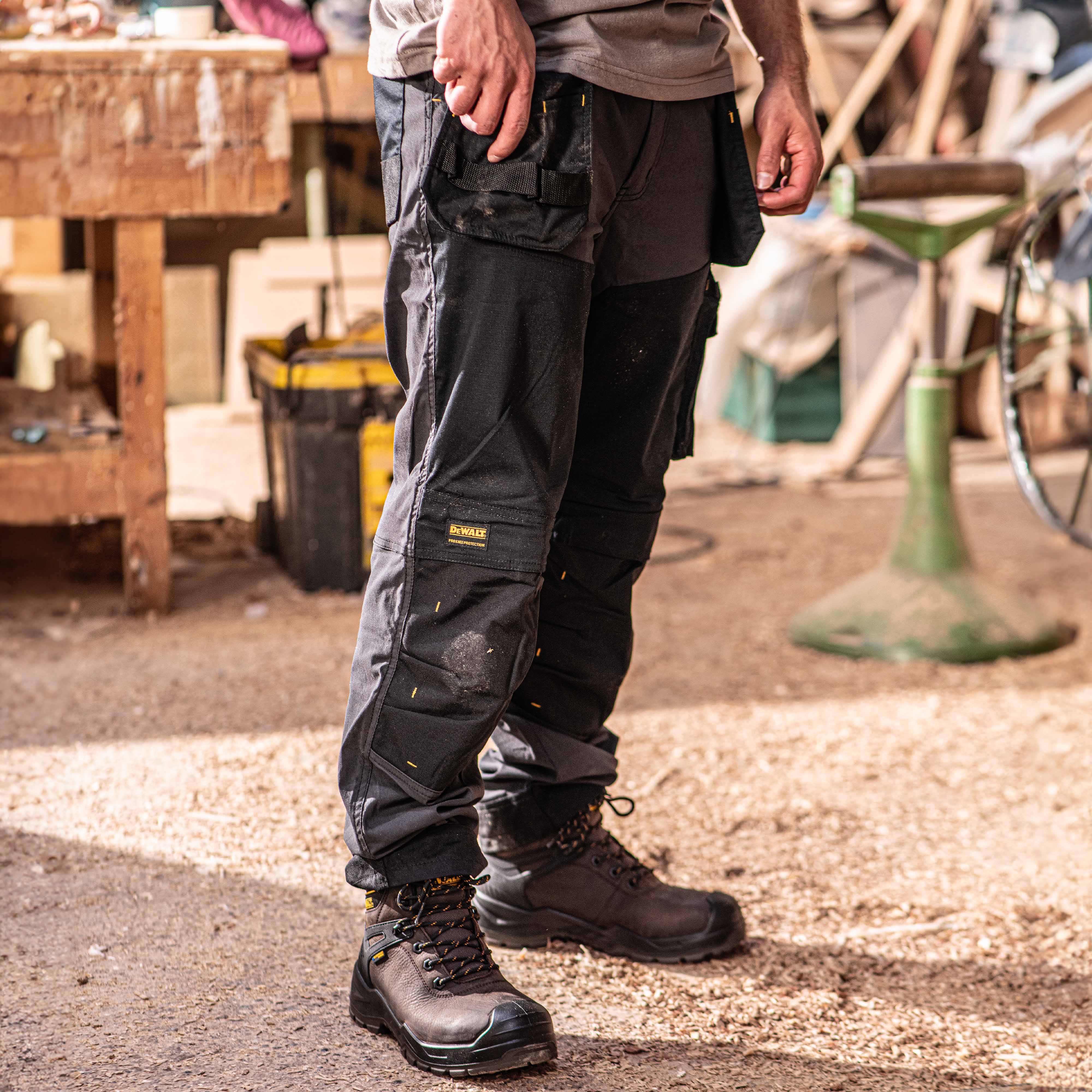 DEWALT Memphis Men's Pro-Stretch, Water Resistant, Holster Pocket Work Pants - Image 6