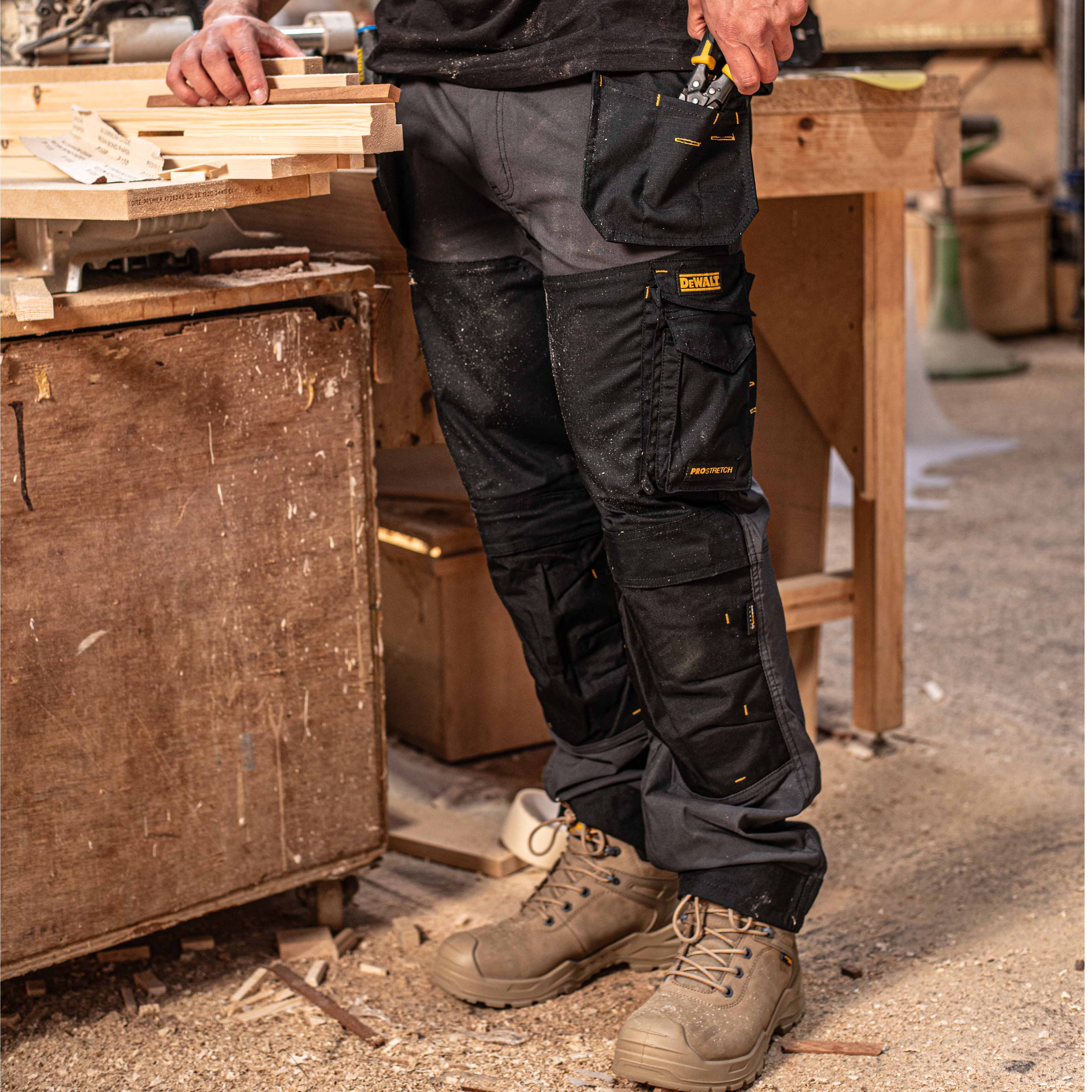 DEWALT Memphis Men's Pro-Stretch, Water Resistant, Holster Pocket Work Pants - Image 7