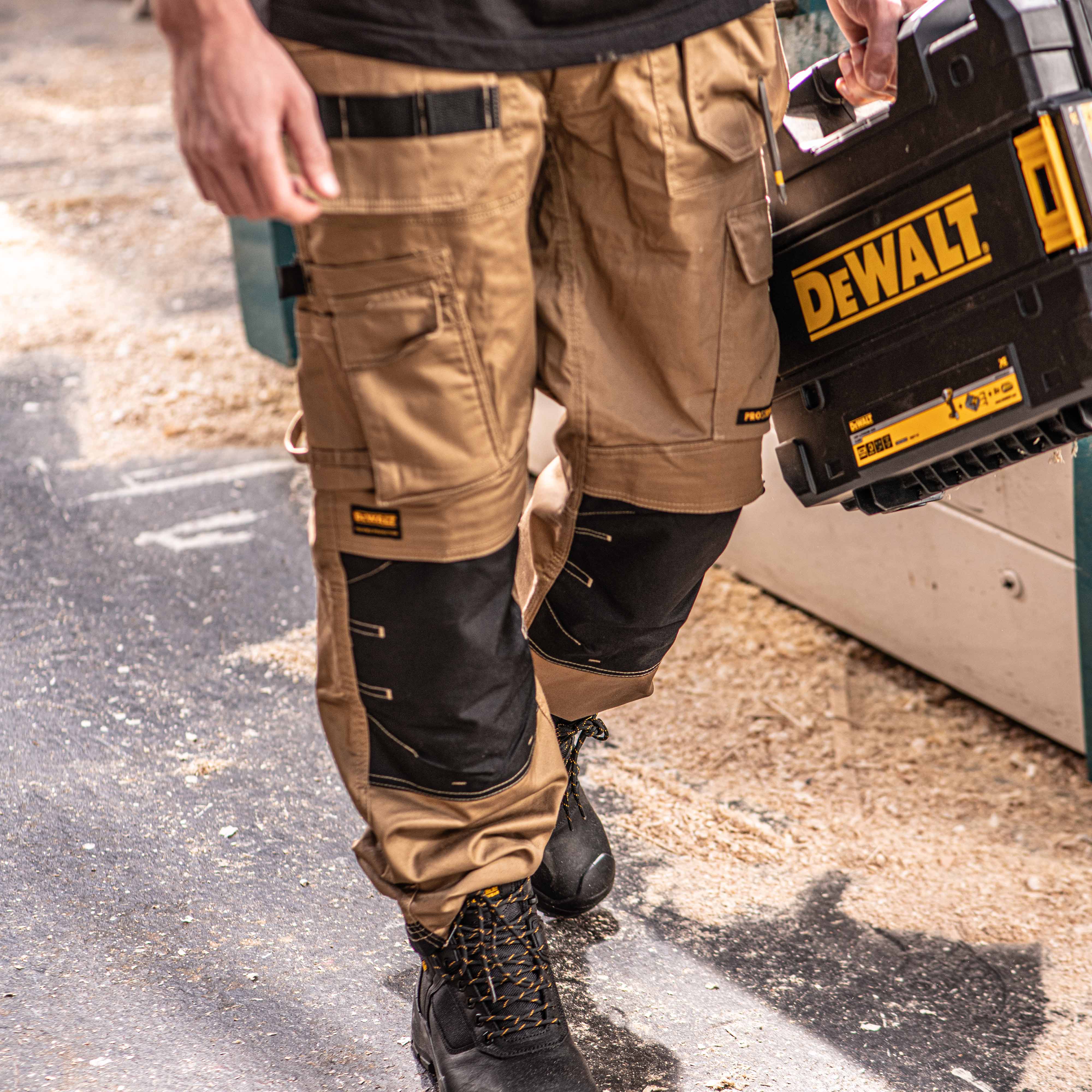 DEWALT ProTradesman Men's Cotton Poly, Holster Pocket, Stretch Work Pant - Image 9