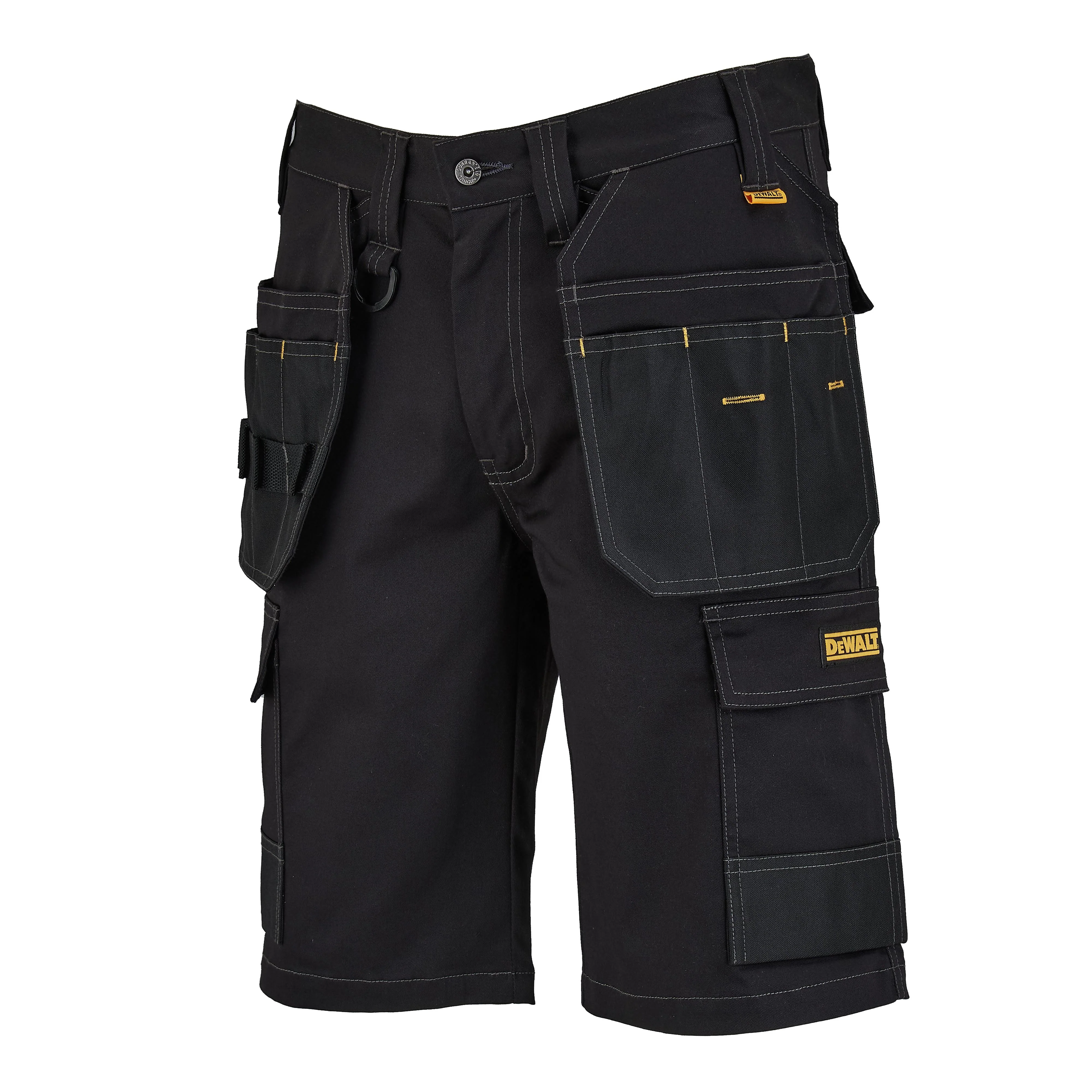 DEWALT ProTradesman Men's Cotton Poly, Holster Pocket, Stretch Work Shorts - Image 3