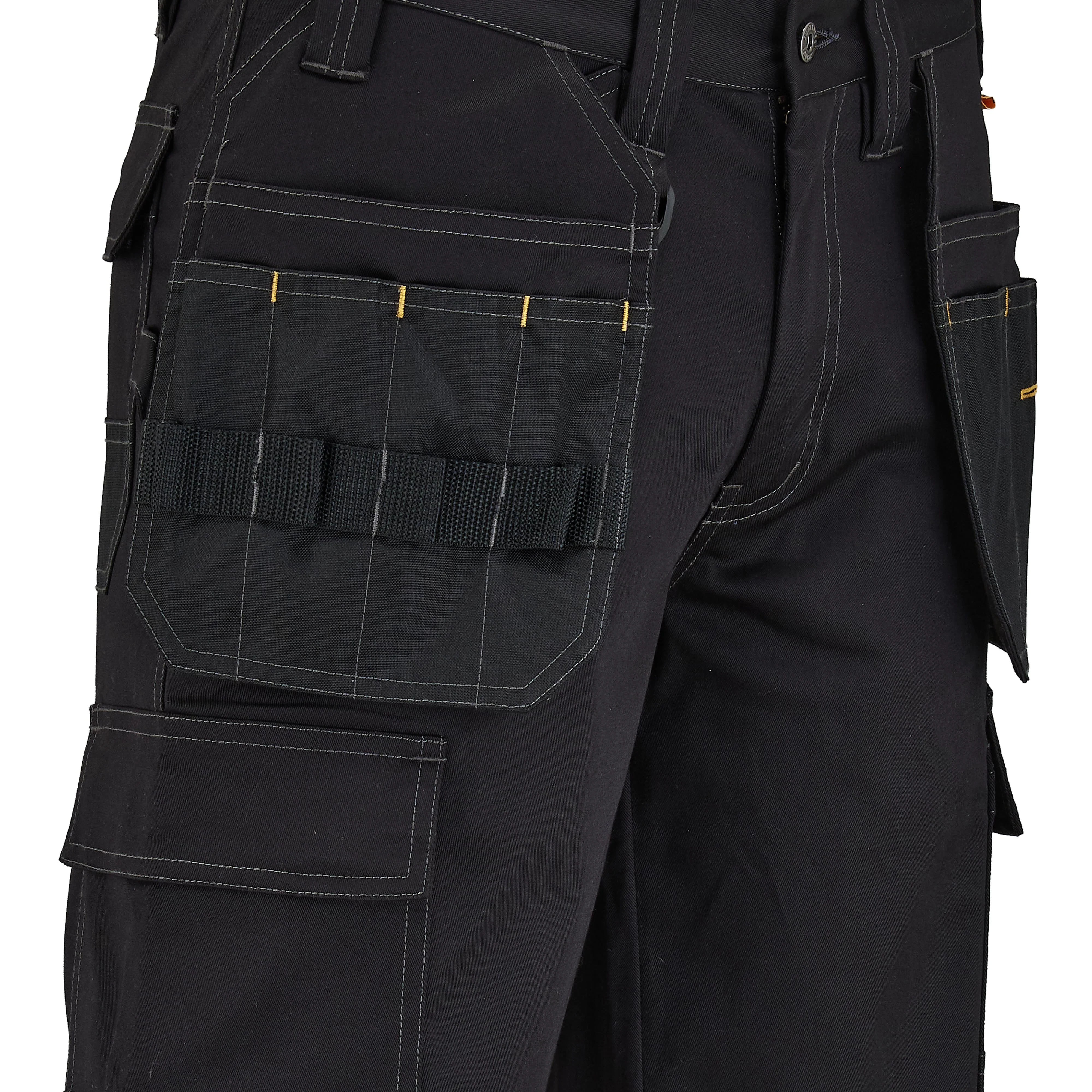 DEWALT ProTradesman Men's Cotton Poly, Holster Pocket, Stretch Work Shorts - Image 4