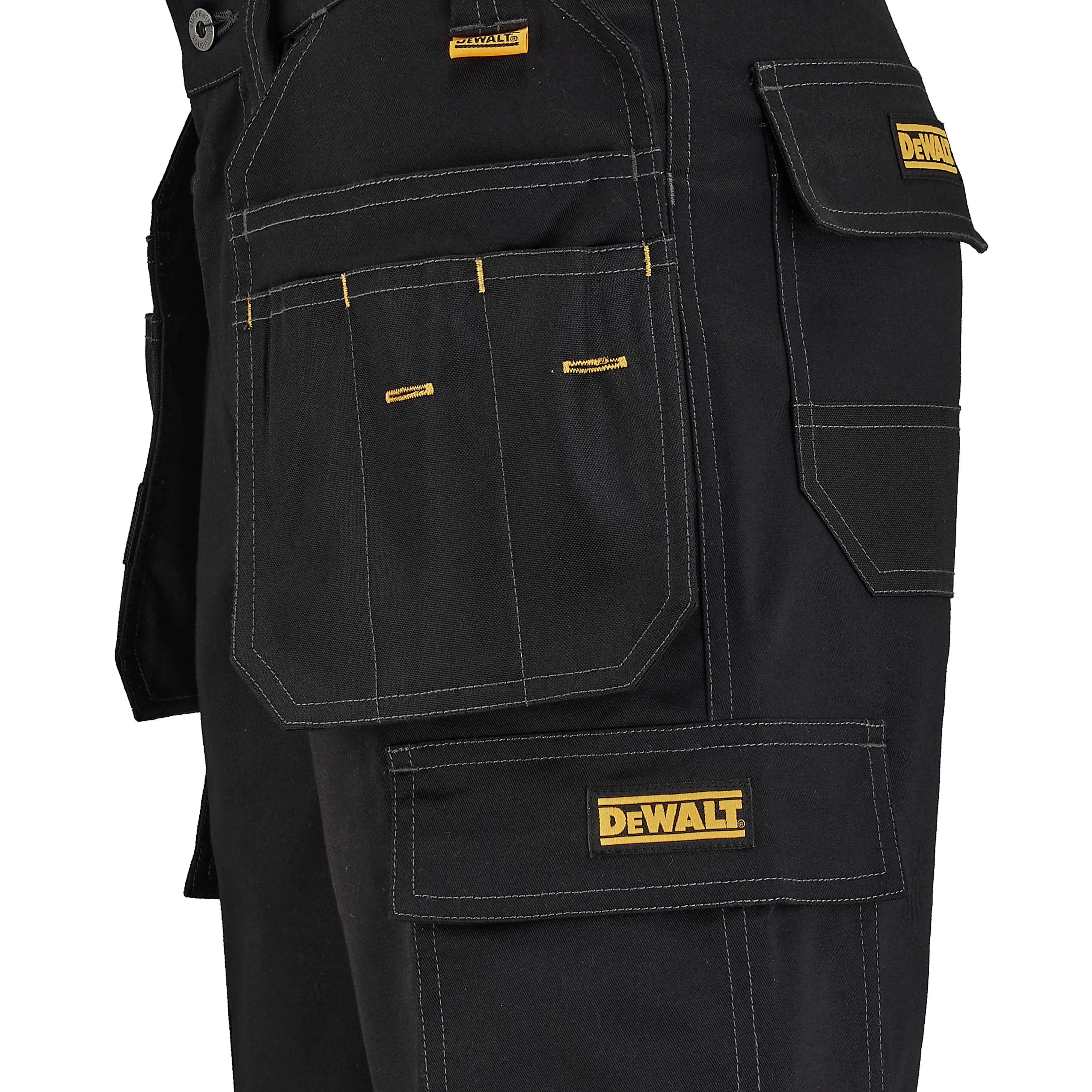 DEWALT ProTradesman Men's Cotton Poly, Holster Pocket, Stretch Work Shorts - Image 5
