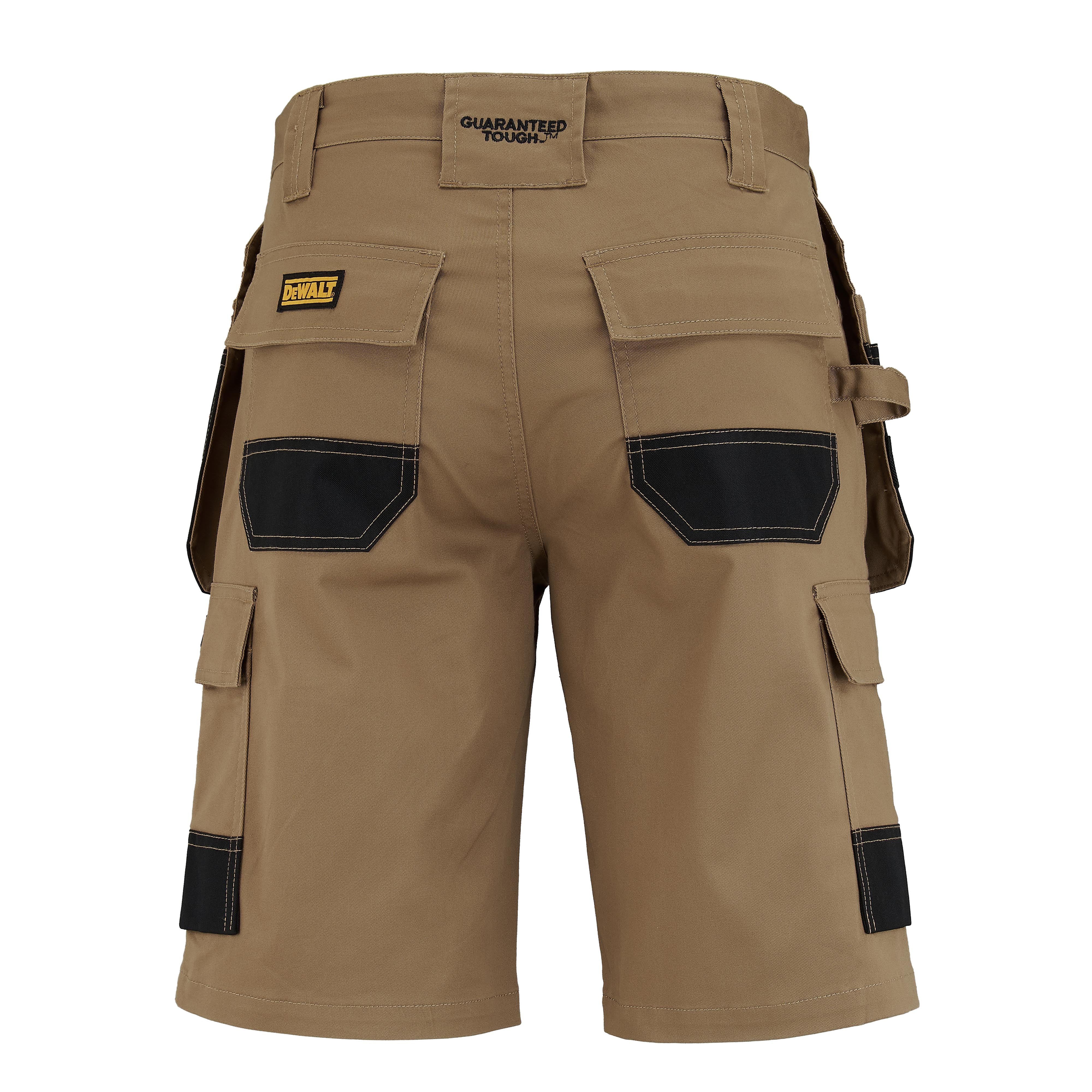 DEWALT ProTradesman Men's Cotton Poly, Holster Pocket, Stretch Work Shorts - Image 7