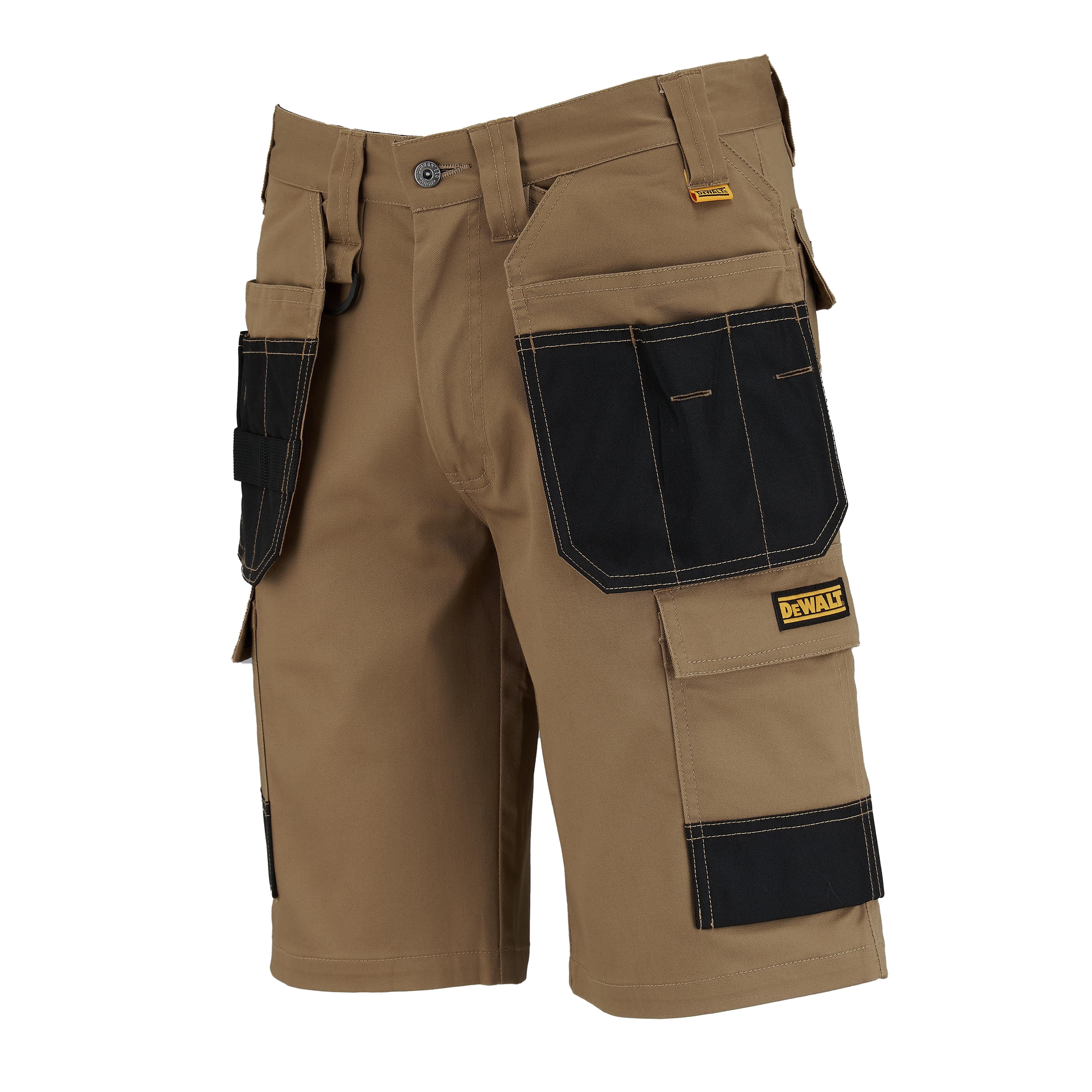 DEWALT ProTradesman Men's Cotton Poly, Holster Pocket, Stretch Work Shorts - Image 8