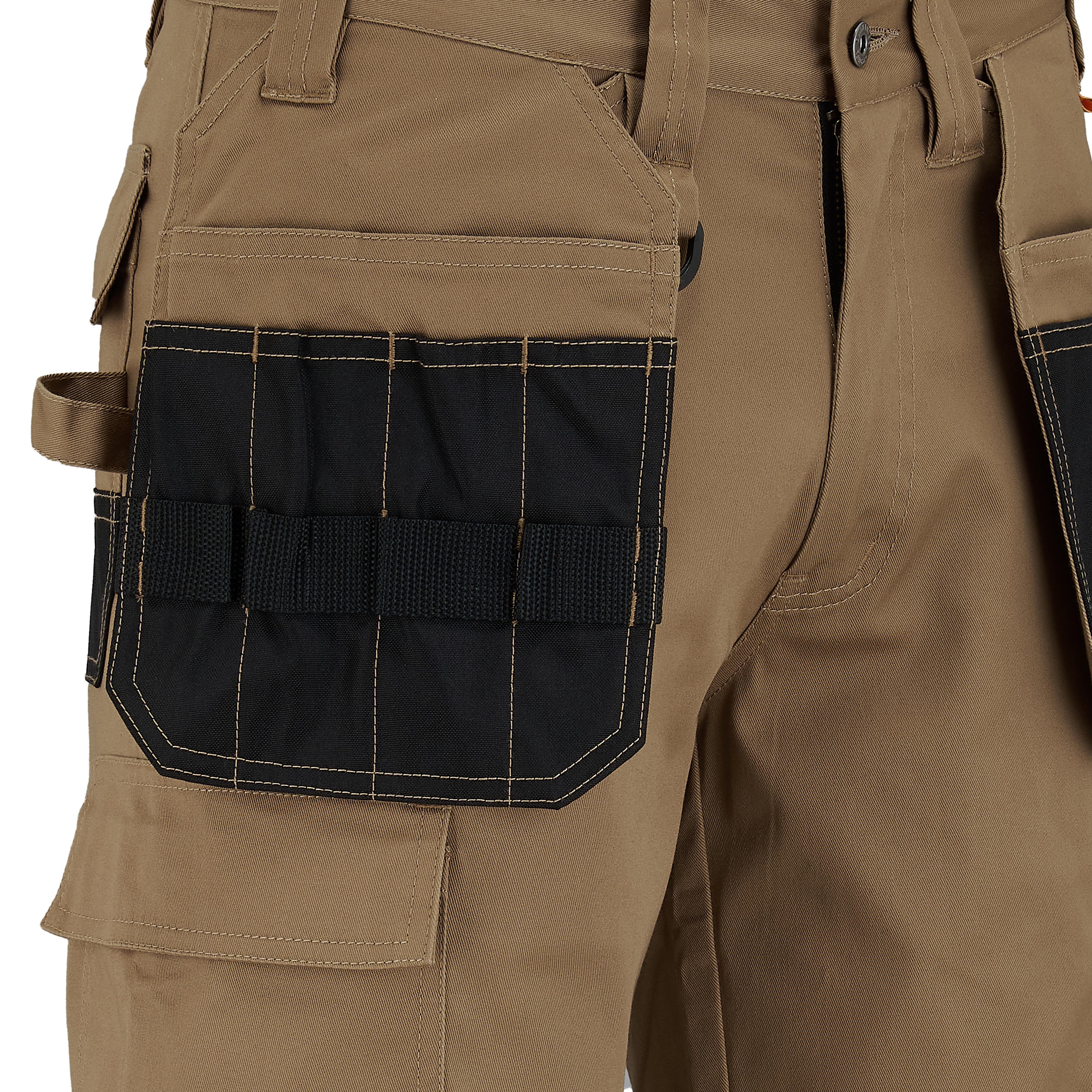 DEWALT ProTradesman Men's Cotton Poly, Holster Pocket, Stretch Work Shorts - Image 9