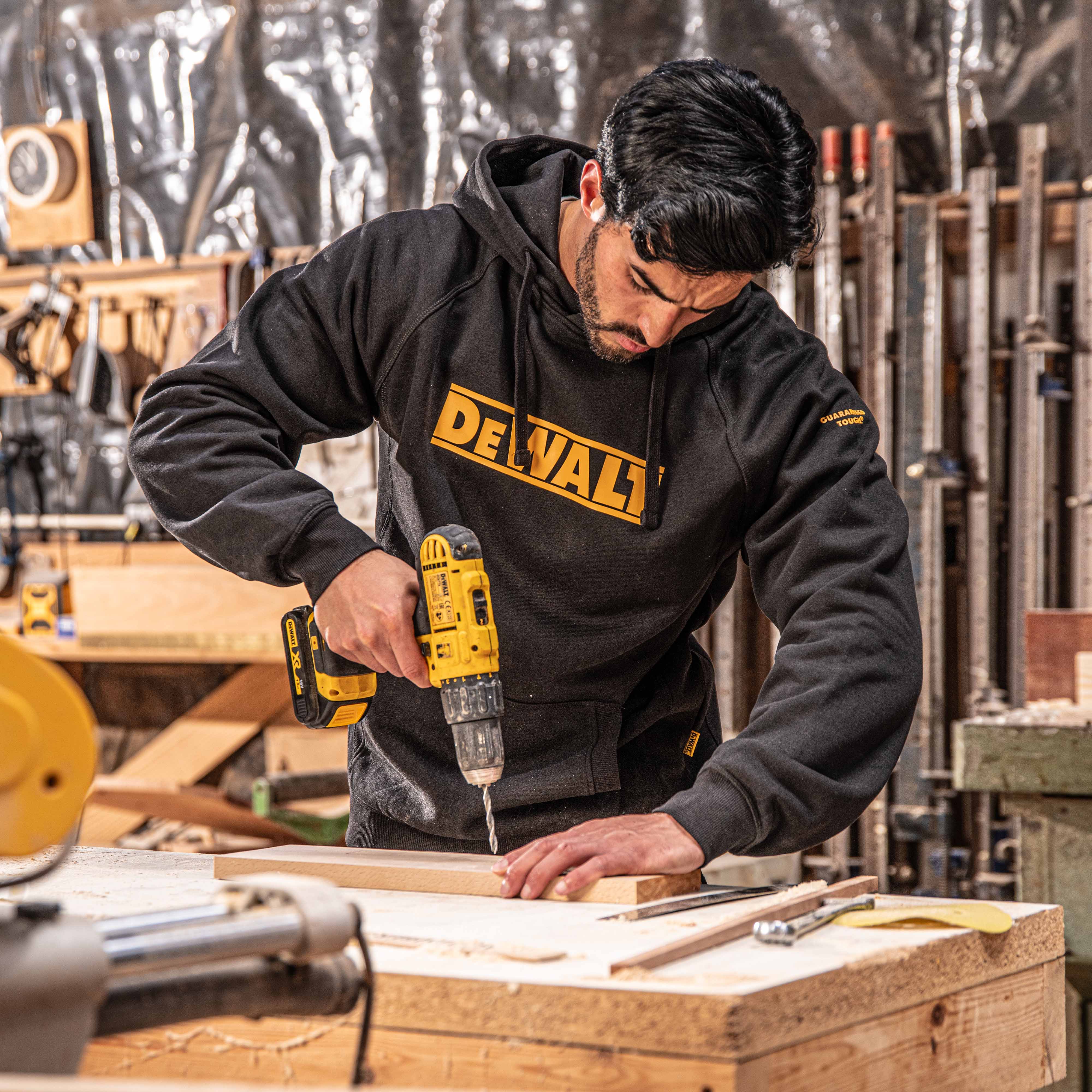 DEWALT Rexburg Men's Water Resistant Hoodie - Image 6
