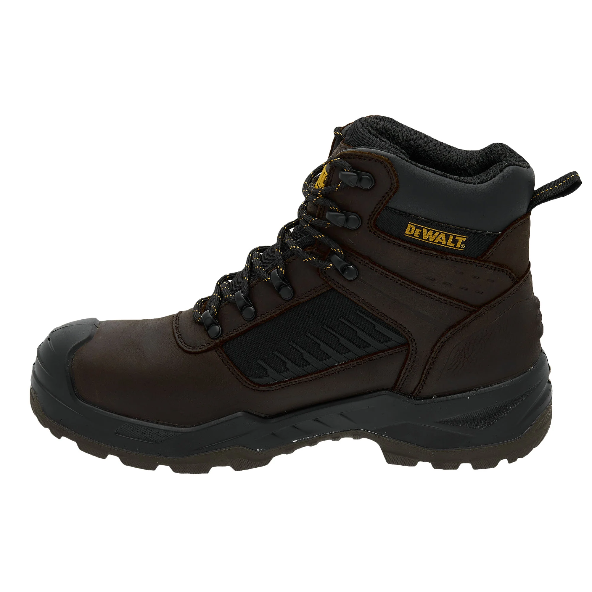 DEWALT Reynolds Men's Leather, Steel Safety Toe, Waterproof Work Boot - Image 4