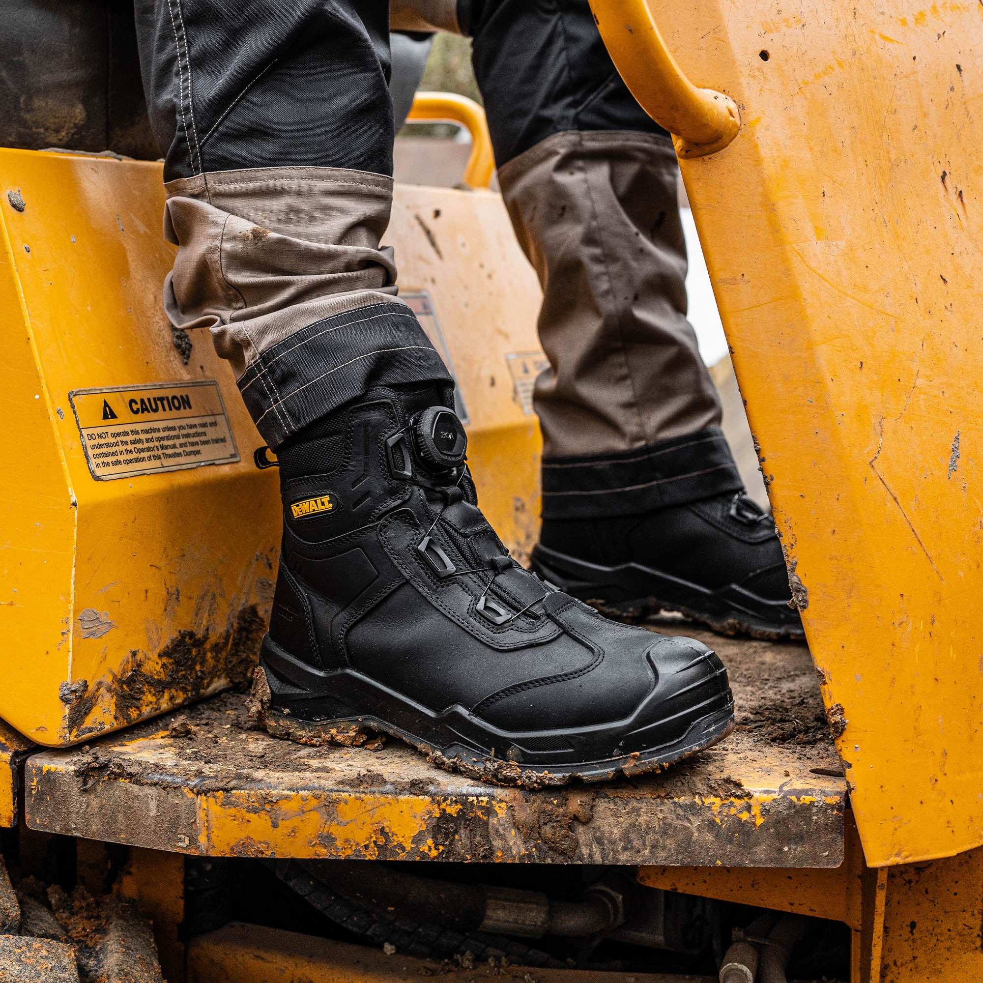 DEWALT Richardson BOA®, Nubuck Leather, Wide Fit, Steel Safety Toe Work Boot - Image 11