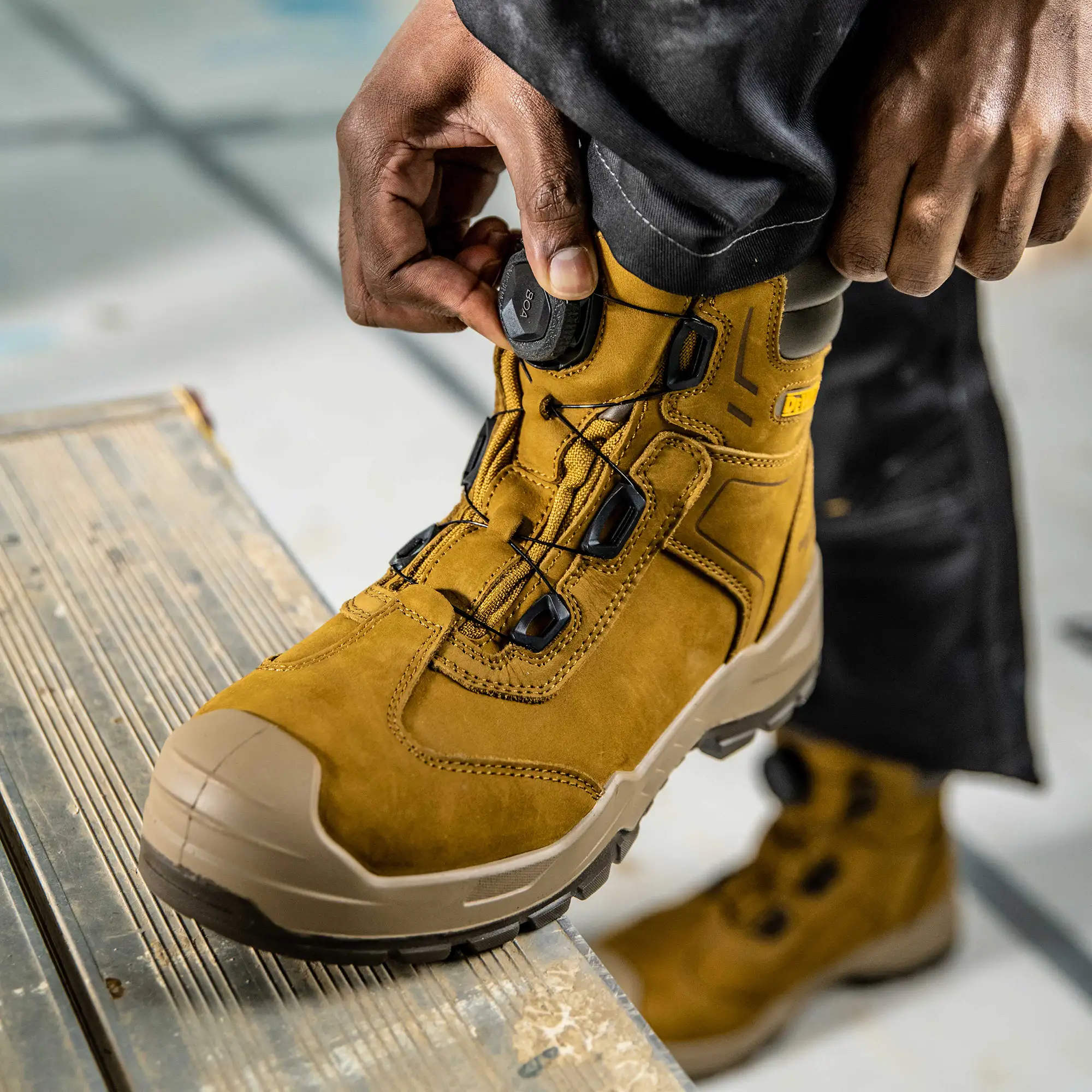DEWALT Richardson BOA®, Nubuck Leather, Wide Fit, Steel Safety Toe Work Boot - Image 24