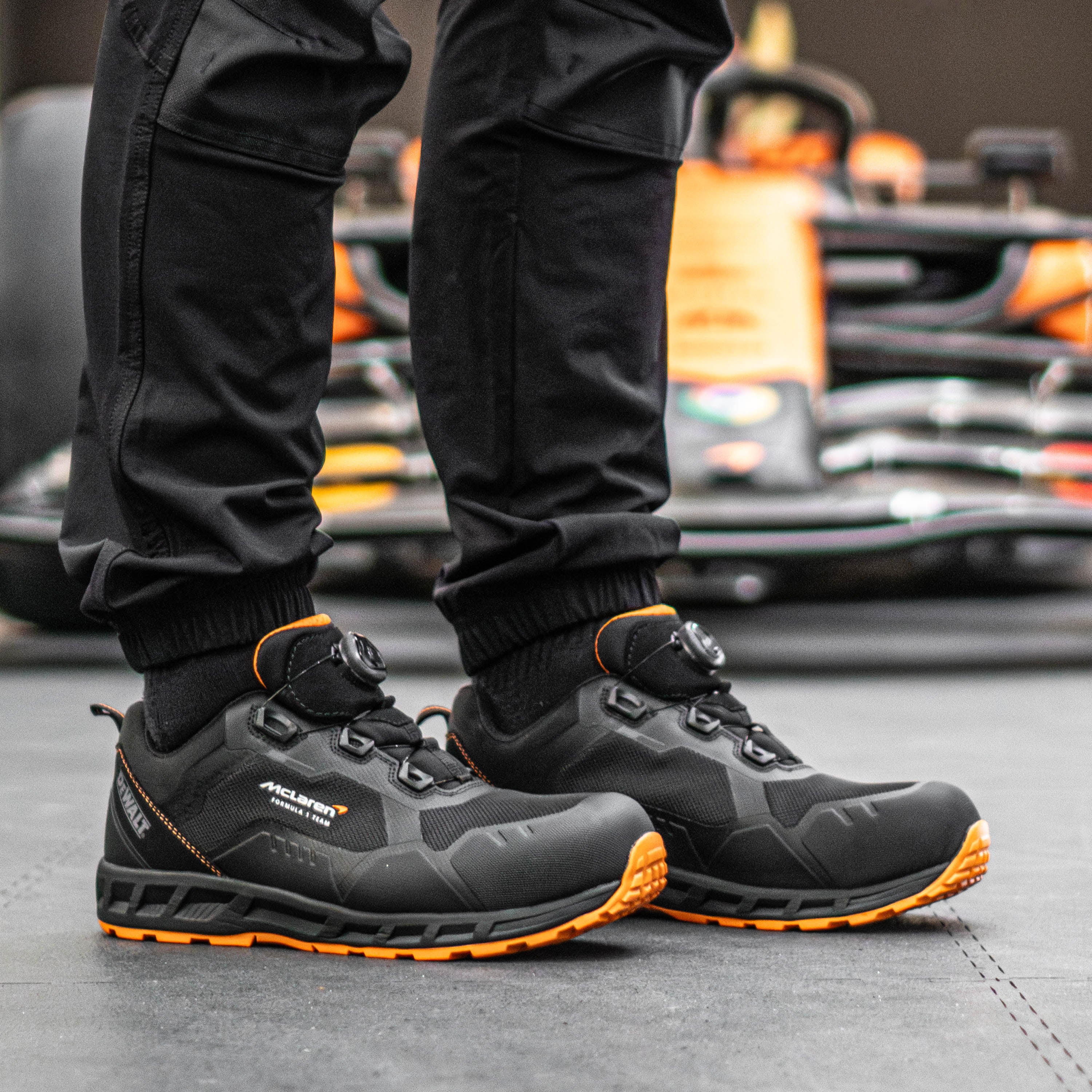 DEWALT x McLaren F1 Team Torque Men's Limited Edition, BOA® Fit System, Composite Toe Safety Shoes - Image 6