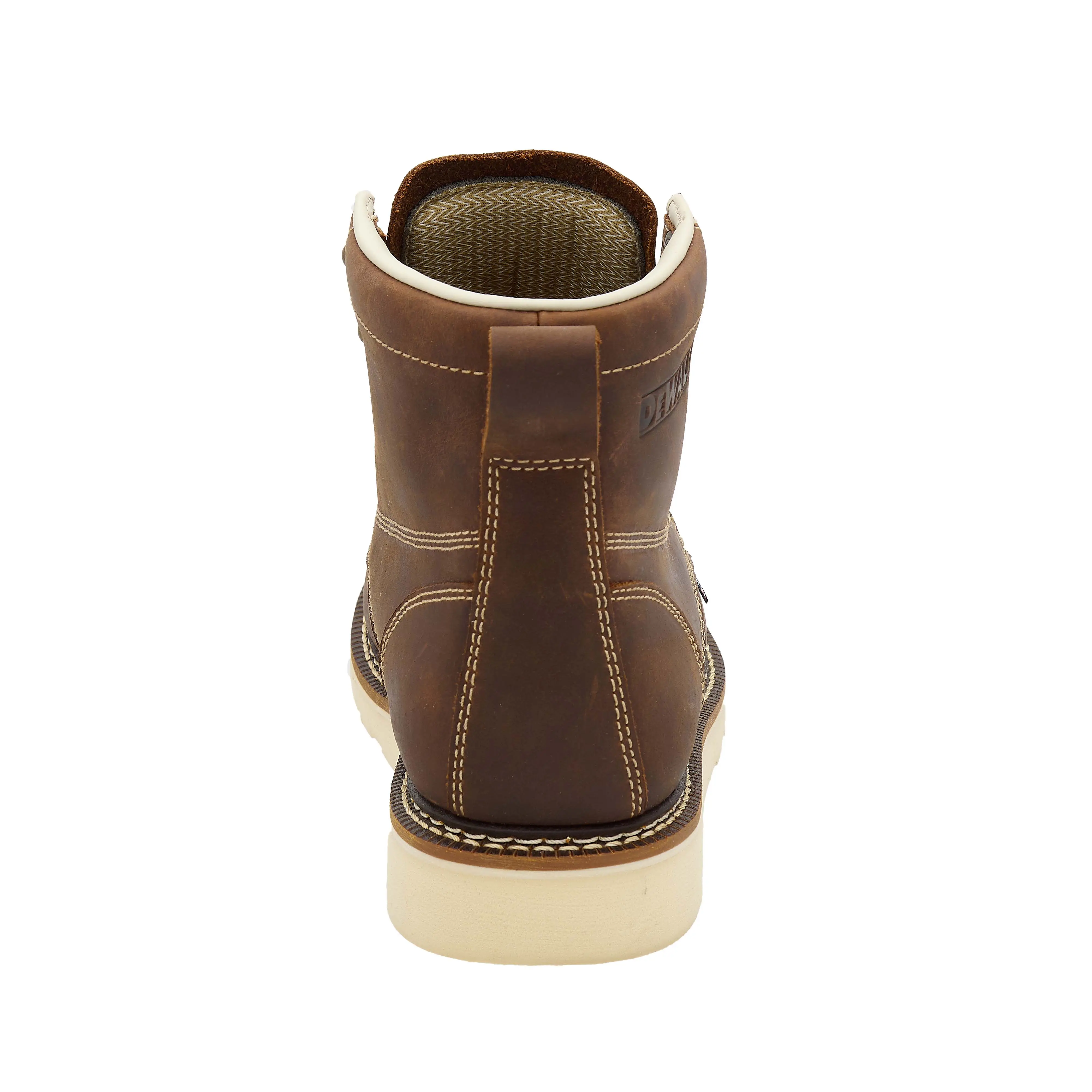 DEWALT Weatherby Men’s Work Boot – Full Grain Leather, Moc Toe, USA Made - Image 5